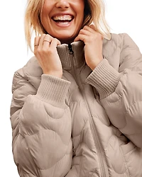 Beyond Yoga Reversible Quilted Jacket