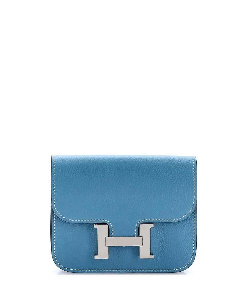 Pre-Owned HERMES Constance Slim Wallet Evercolor