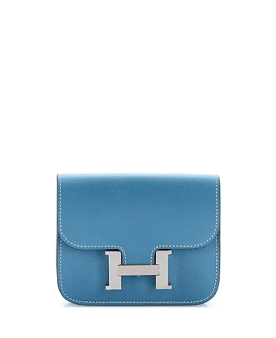 Pre-Owned HERMES Constance Slim Wallet Evercolor