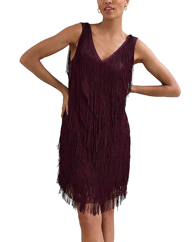 Phase Eight Meryl Fringe Dress