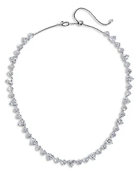 Nadri Le Bisou Cubic Zirconia Heart Collar Necklace, 18