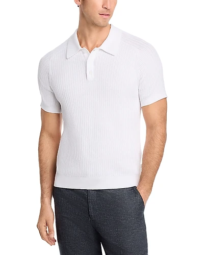 Michael Kors Textured Stitch Polo Shirt