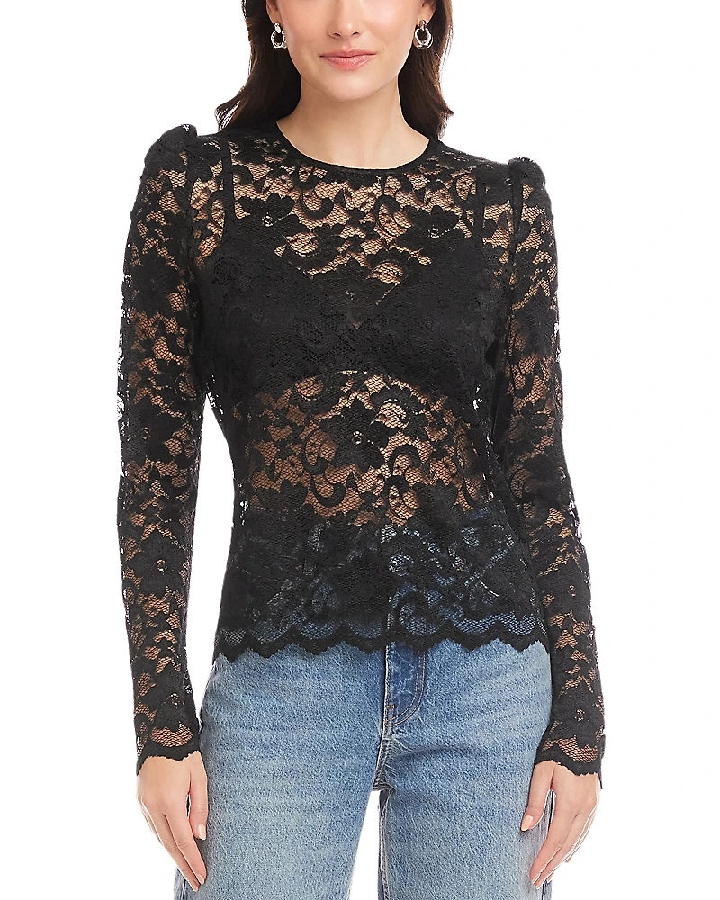 Fifteen Twenty Maylani Lace Top