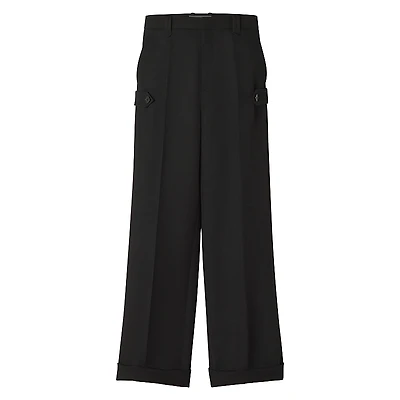 Lanvin Light Wool Chino Pants