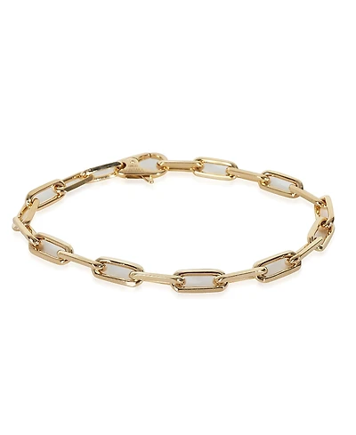 Pre-Owned Cartier Santos de Cartier 18k Yellow Gold Bracelet