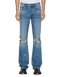 Ksubi Bronko Texas Blue Studded Regular Fit Jeans