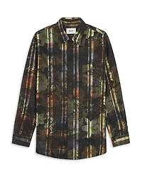 NN07 Skyler Printed Button Front Shirt