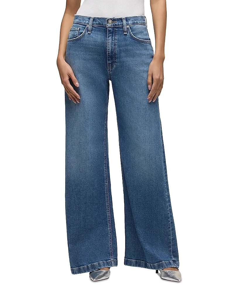 Hudson Jodie High Rise Wide Leg Jeans