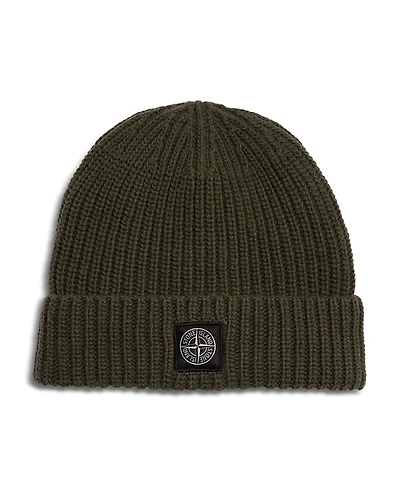 Stone Island Logo Beanie