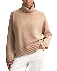Reiss Wool & Cashmere Roll Neck Sweater