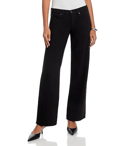 rag & bone Ftwt Saige High Rise Straight Leg Jeans