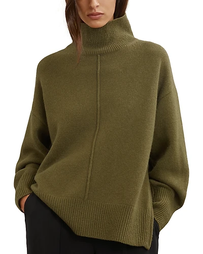 Reiss Wool Funnel Neck Sweater