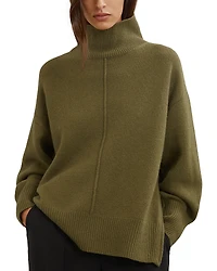 Reiss Wool Funnel Neck Sweater
