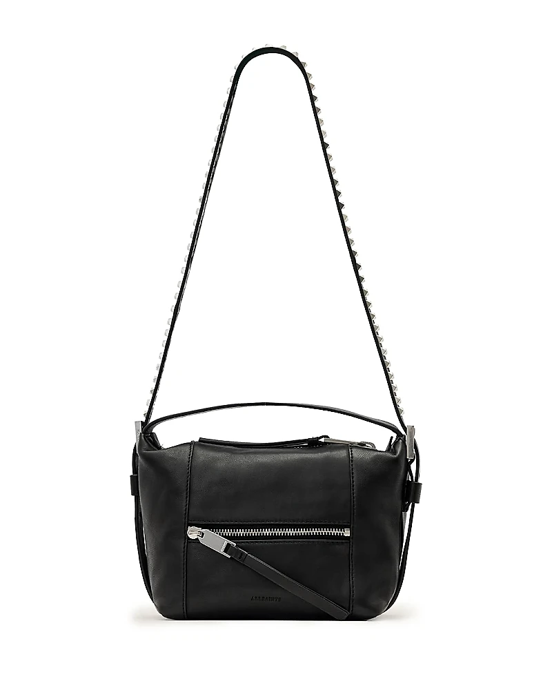 Allsaints Vega Embossed Leather Grab Bag
