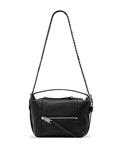 Allsaints Vega Embossed Leather Grab Bag