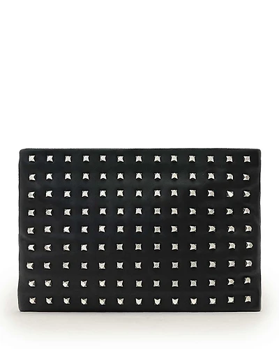 Allsaints Bettina Embellished Leather Clutch