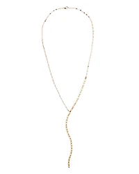 Lana Jewelry 14K Yellow Gold Graduated Link Lariat Necklace, 18