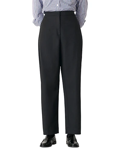 Whistles Side Pleat Tapered Trousers