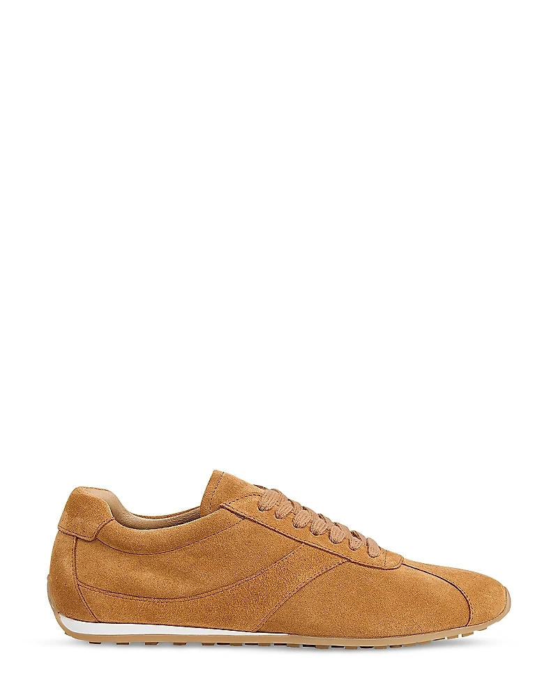 Whistles Women's Soft Suede Low Top Sneakers