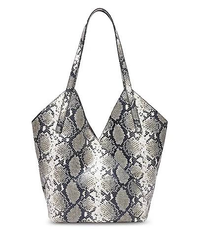 rag & bone Alix Large Embossed Leather Tote