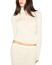 Skims Featherweight Cashmere Turtleneck Sweater