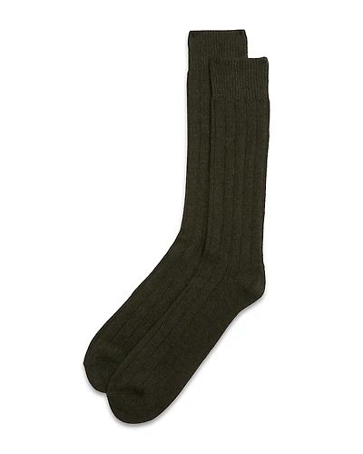 The Men's Store at Bloomingdale's Ribbed Crew Socks - Exclusive