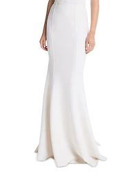 Michael Kors Collection Double Faced Stretch Fishtail Hem Skirt