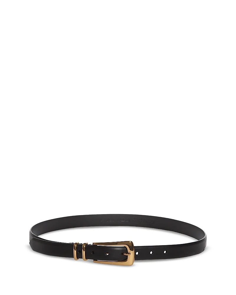 Madewell Women's Elongated Buckle Leather Belt