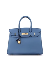 Pre-Owned HERMES Birkin Handbag Epsom with Gold Hardware