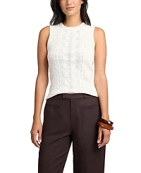 Onia Linen Cable Knit Tank