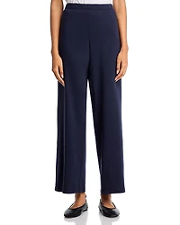 Eileen Fisher Cozy Brushed Terry Straight Pants