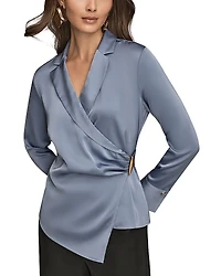 Donna Karan New York Wrap Blouse