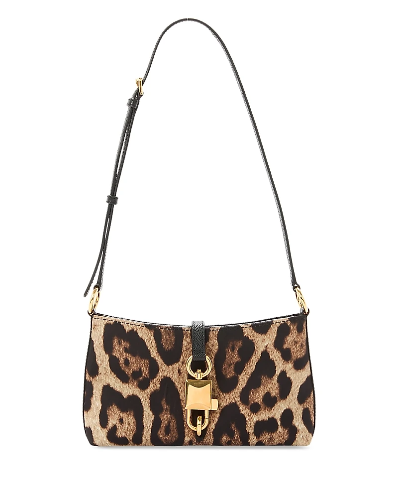 Dolce & Gabbana Leopard Print Shoulder Bag
