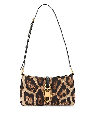 Dolce & Gabbana Leopard Print Shoulder Bag
