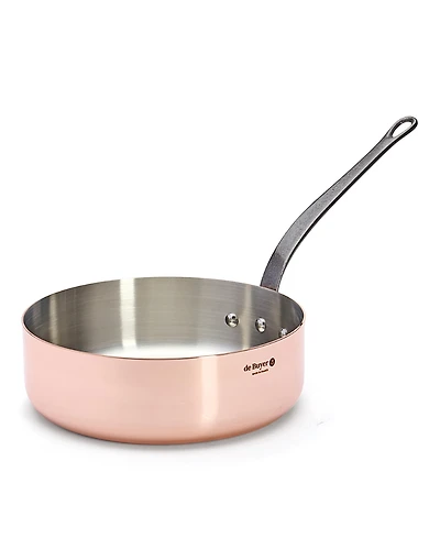 de Buyer 1.9 Quart Copper Saute Pan