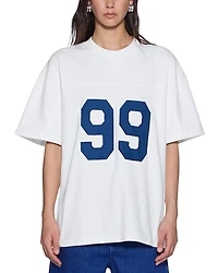 Ksubi 99 Jersey Boyfriend Short Sleeve Tee