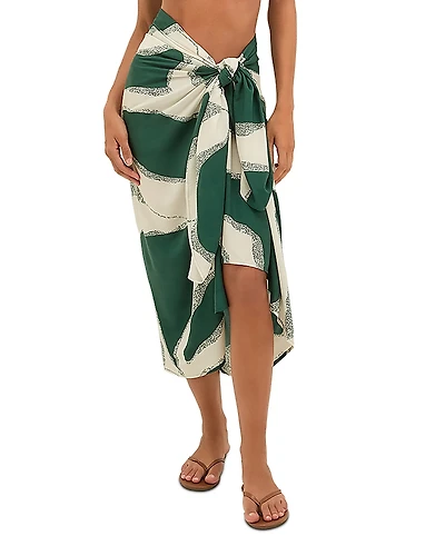 ViX Paula Hermanny Enigma Sarong Swim Cover-Up
