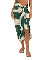ViX Paula Hermanny Enigma Sarong Swim Cover-Up