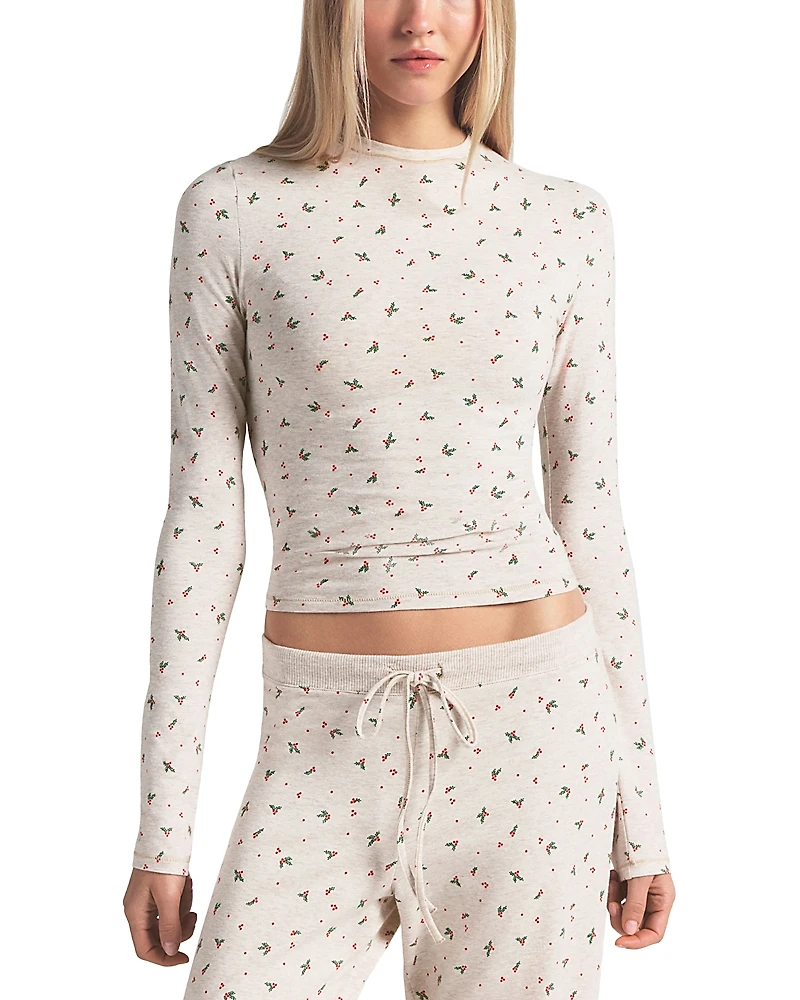 Skims Cotton Jersey Long Sleeve Tee