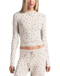 Skims Cotton Jersey Long Sleeve Tee