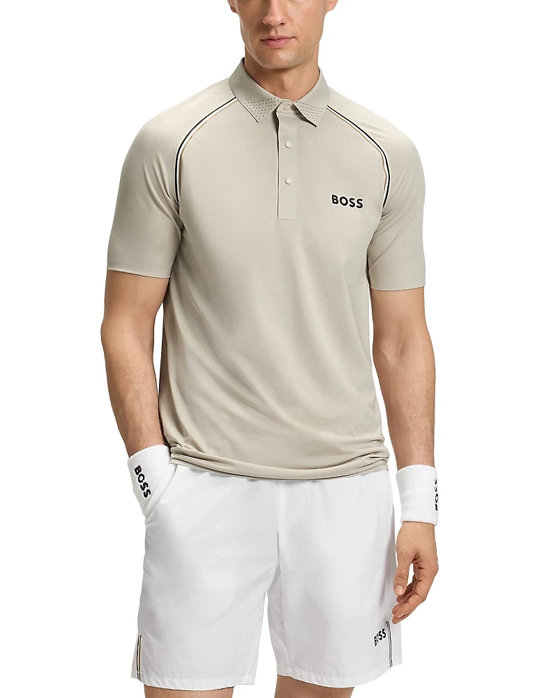 Boss Patteo Toc Slim Fit Short Sleeve Polo Shirt
