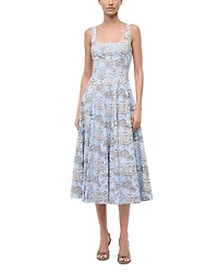 Staud Wells Midi Dress