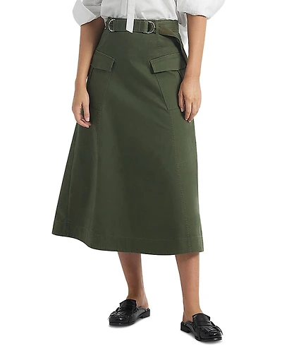 Derek Lam 10 Crosby Philomena Belted Skirt