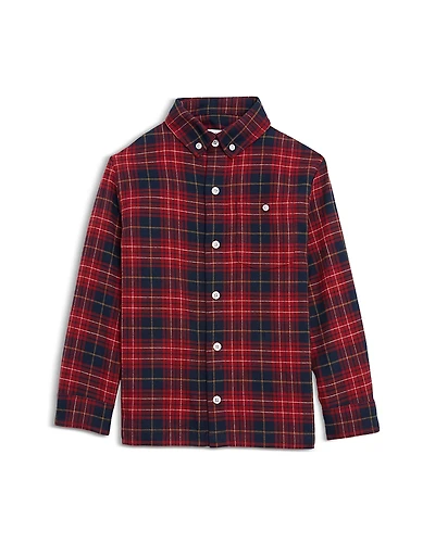 Reiss Boys' Plaid Shirt - Little Kid