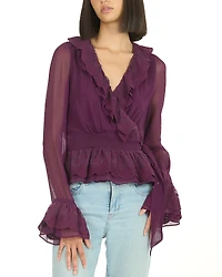 Secret Mission Poet Blouse