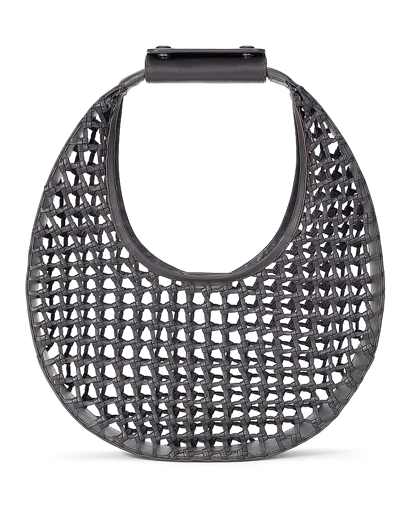Staud Moon Hand Knotted Leather Tote