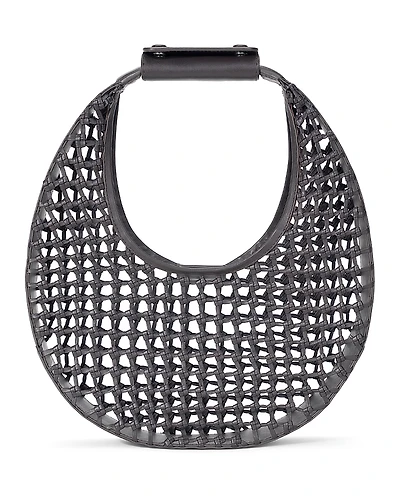 Staud Moon Hand Knotted Leather Tote
