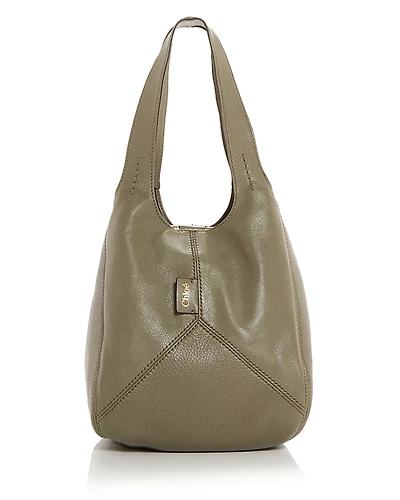 Chloe Balloon Small Leather Hobo Bag