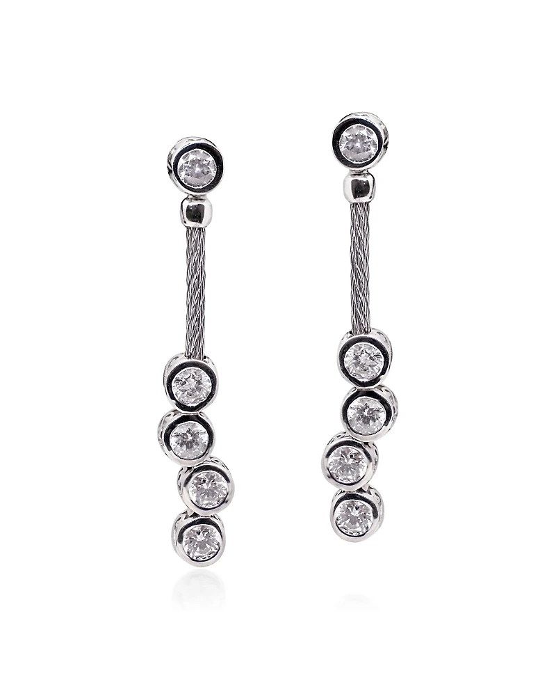 Alor Day Diamonds Multi Drop Earrings, 2.66 Tcw Lab Grown