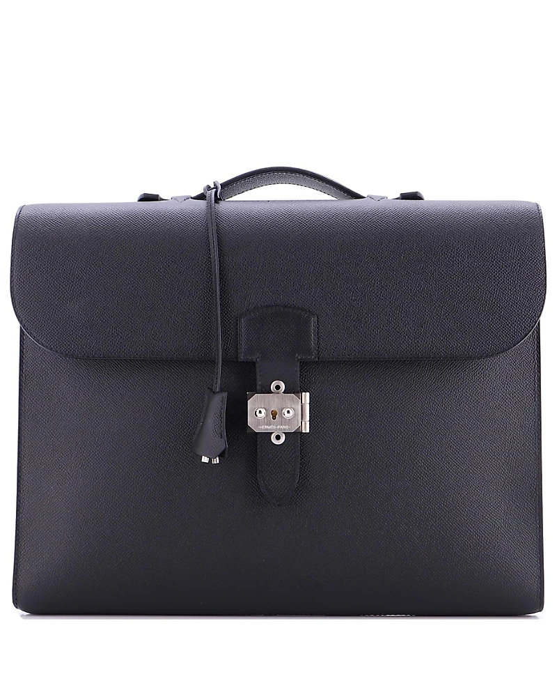 Pre-Owned HERMES 38 Sac a Depeches Bag Epsom